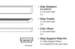 Lonsdale Concrete Step Kit