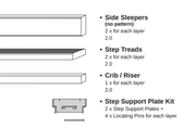 Ashwood Concrete Step Kit